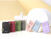 Cute personality Mini slim card cover simple wallet