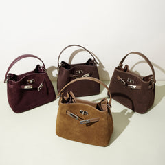 Cortical Women's Spliced Casual Crossbody Bag