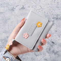 Creative Fashion Wallet Student Buckle Wallet
