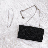 Diamond-encrusted clutch