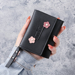 Creative Fashion Wallet Student Buckle Wallet