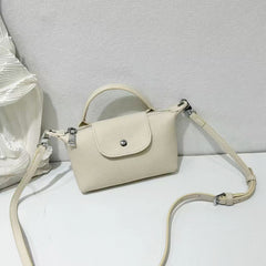 Top Grain Leather Niche Crossbody Phone Bag