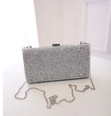 Diamond-encrusted clutch