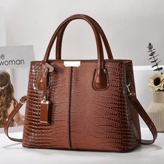 Fashionable And Textured Large-capacity Women's Handbag