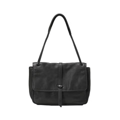 Vegetable-tanned Leather Retro Crossbody Tote Bag